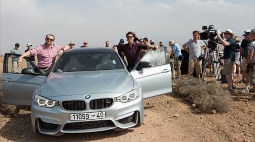 BMW M3, Simon Pegg e Tom Cruise, em Missão Impossível – Nação Secreta