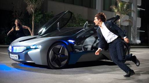 BMW Vision e Tom Cruise em Missão Impossível – Protocolo Fantasma