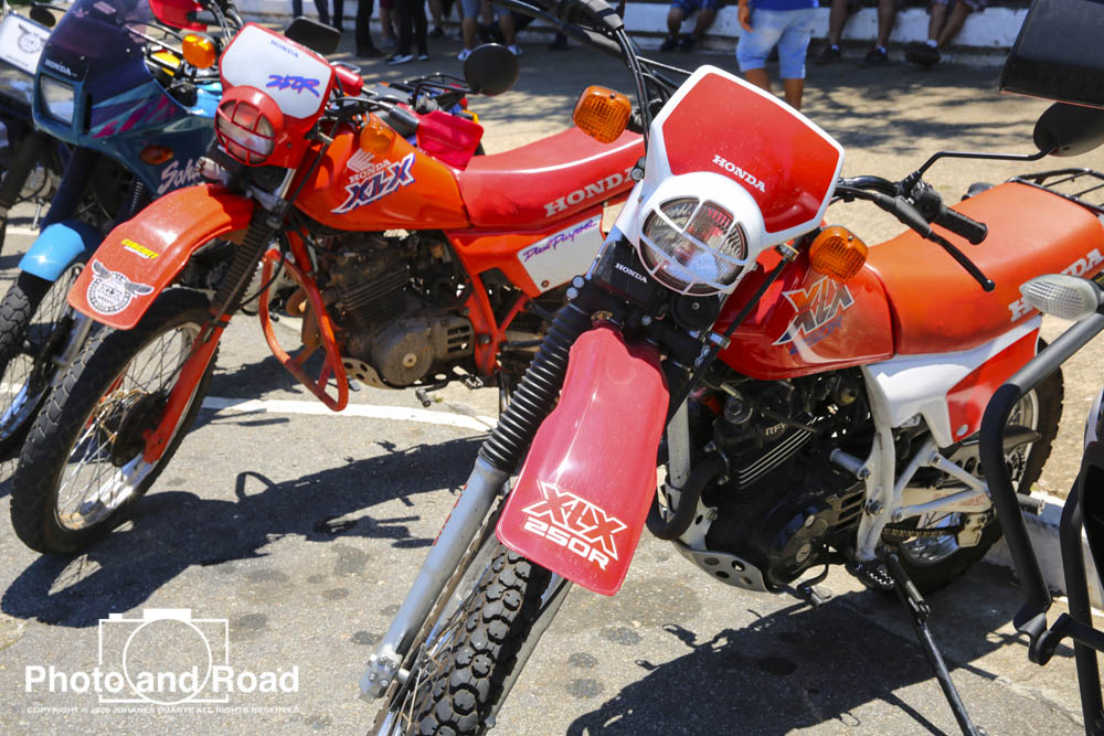As Honda XL e XLX 250 foram o destaque deste domingo