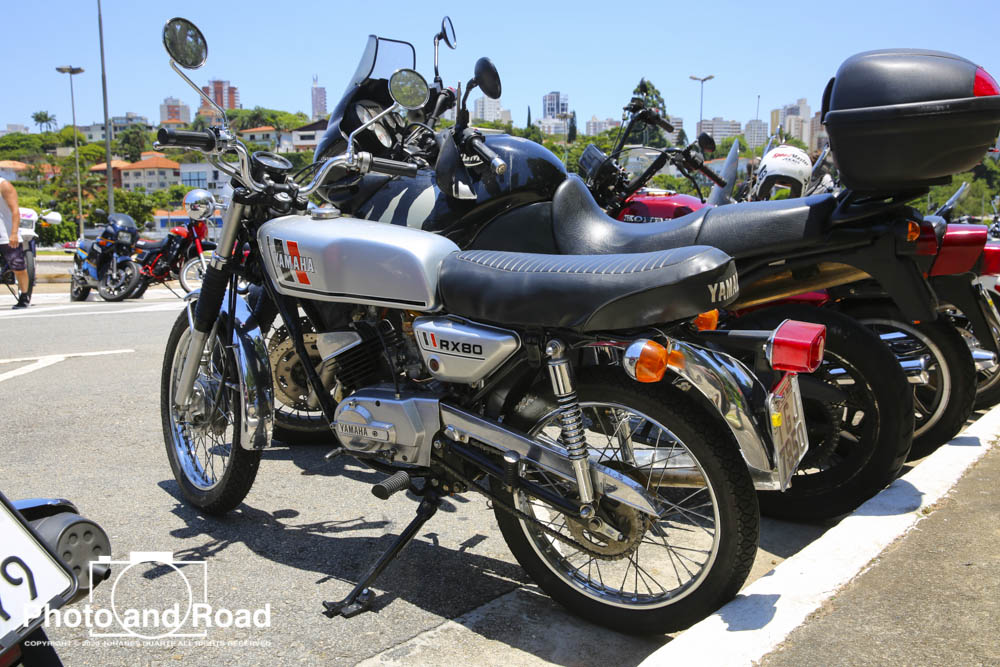 Yamaha RX 80, já representando a indústria nacional dos anos 80